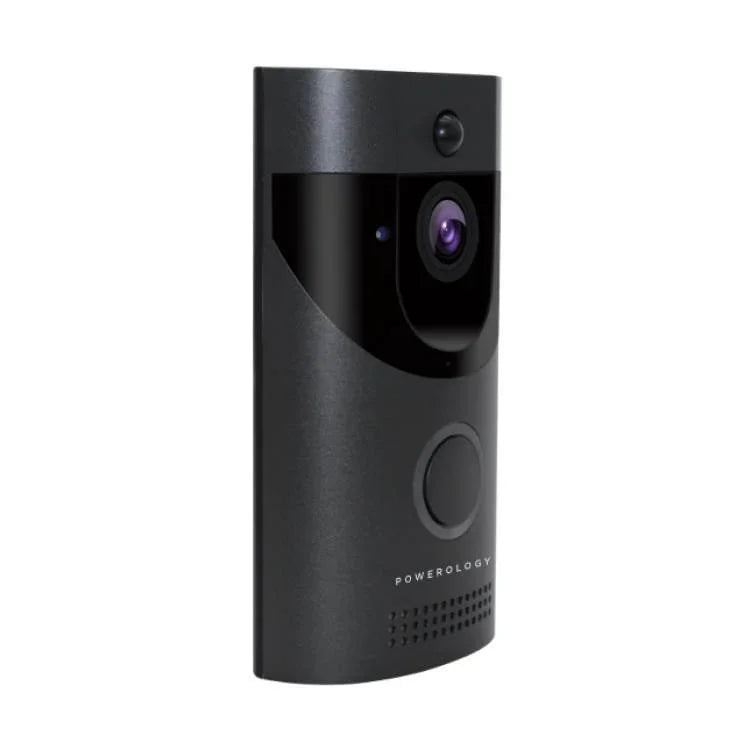 Powerology Smart Video Doorbell with Night Vision and Motion Sensor - Tashqila Powerology Smart Video Doorbell with Night Vision and Motion Sensor - Tashqila